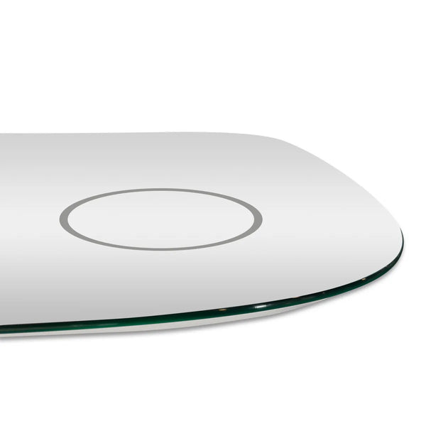 Saniclear Shave Deens ovale spiegel 120x70cm met verlichting, verwarming en vergrootglas