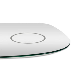 Saniclear Shave Deens ovale spiegel 60x60cm met verlichting, verwarming en vergrootglas