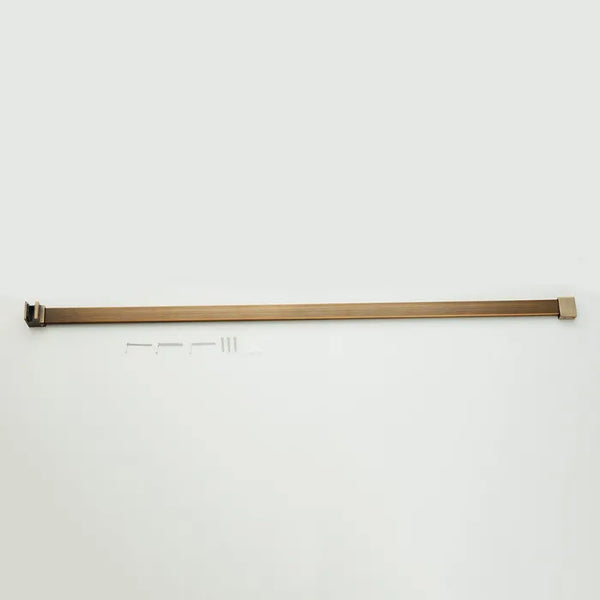 Saniclear Modern Antique brons glas douchecabine deur anti-kalk verouderd messing