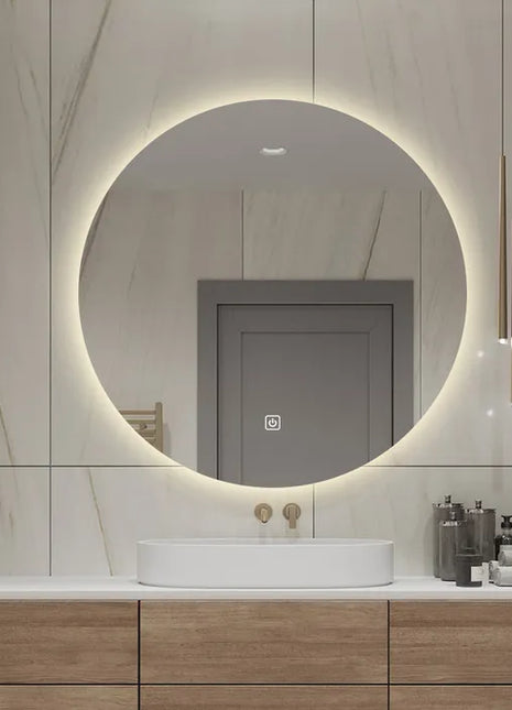 Saniclear Circle ronde spiegel met LED verlichting 60cm incl. spiegelverwarming