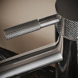 Saniclear Highriser Curved wastafelkraan chroom