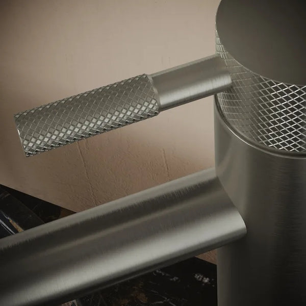 Saniclear Highriser Curved wastafelkraan RVS