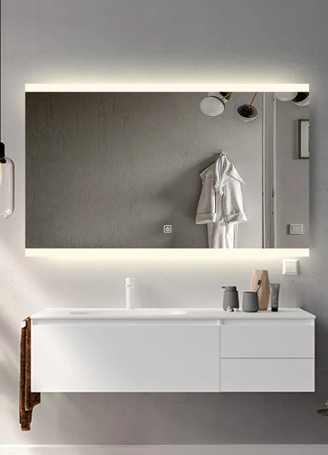 Saniclear Riga LED spiegel 80x70cm met spiegelverwarming