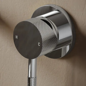 Saniclear Talpa Curved inbouw wastafelkraan chroom