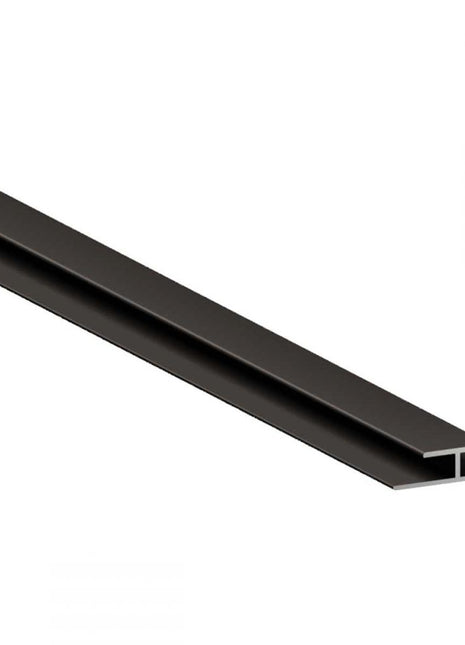 tussenprofiel wandpanelen - Zwart - 300cm - Aluminium